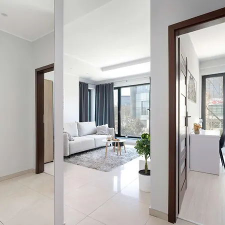 아파트 Polwiejska Modern With Ac & Remote Work In Centre By Renters *